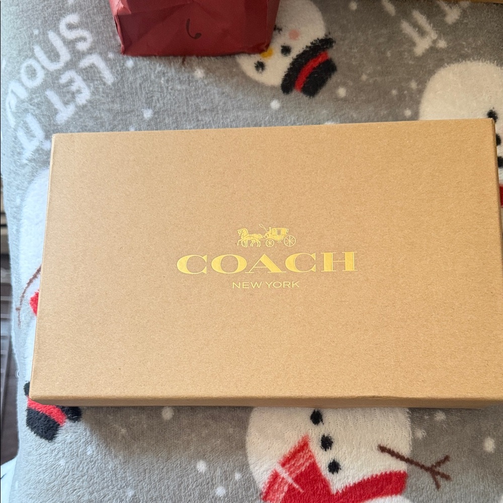 Coach Tan Signature Wristlet - Picture 6 of 8